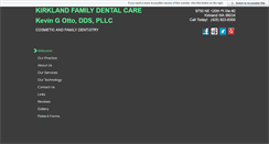 Desktop Screenshot of kirklandfamilydentalcare.com